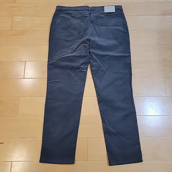Vuori Men’s Optimist 5 Pocket Corduroy Straight Leg Pants Gray Size 36"x 29 V478 - Picture 4 of 7
